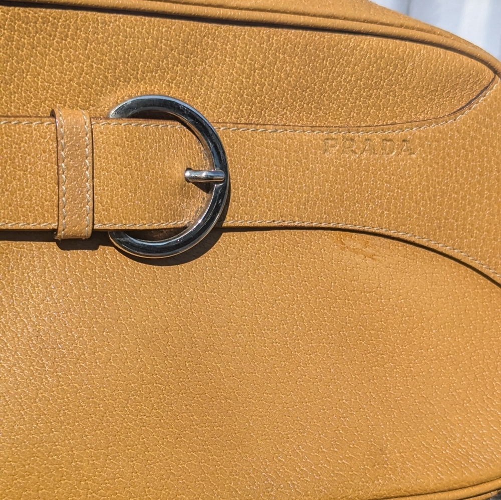 PRADA CINGHIALE FIBBI HAND BAG - Picture 3 of 9